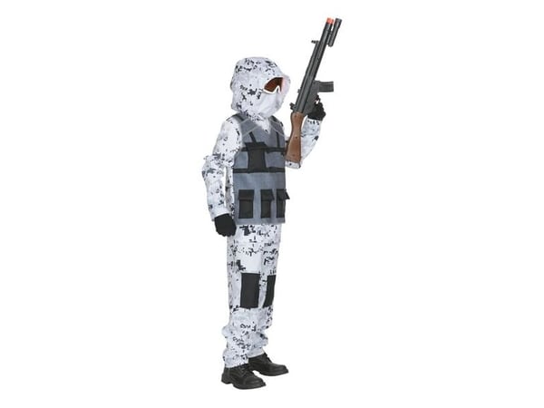 Sne soldat dräkt