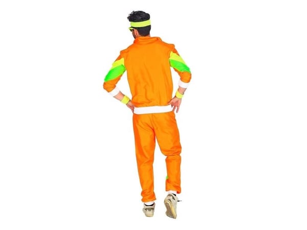 Joggingdräkt 80-tal, orange