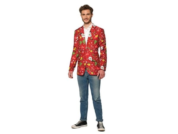 Suitmeister Red Icons blazer