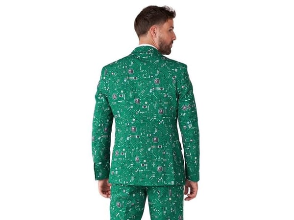 OppoSuit Cool Circuit maskeradkostym vuxen