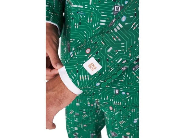 OppoSuit Cool Circuit maskeradkostym vuxen
