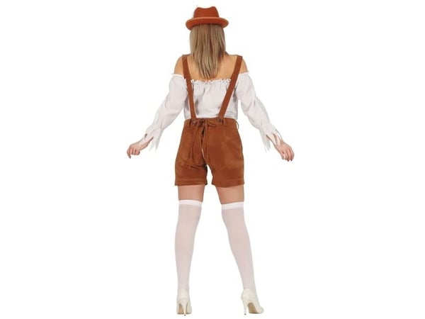 Tirolin lederhose, vaaleanruskea