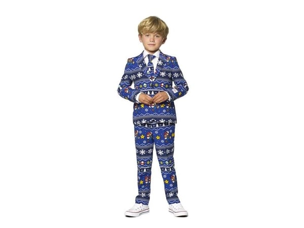 OppoSuit Merry Mario jakkesæt, dreng