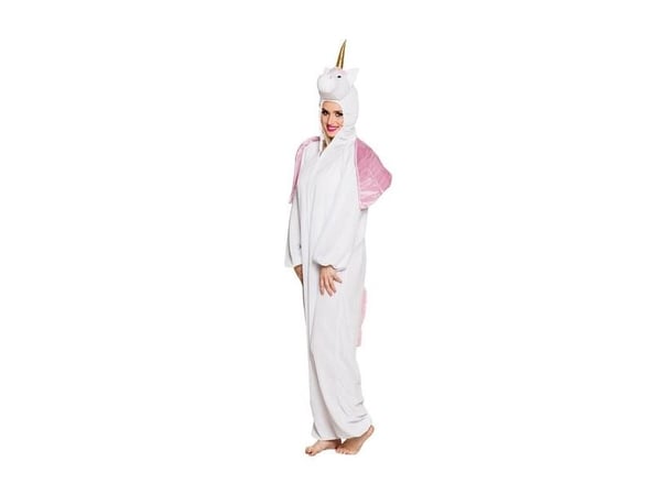 Boland 88061, Fancy kostyme, Voksen, Unisex, Dyr, Dyr, Rosa, Hvit
