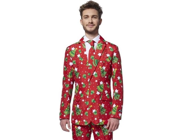 Suitmeister Christmas Stars Red
