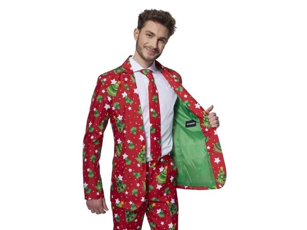 Suitmeister Christmas Stars Red