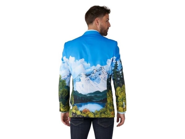 OppoSuit Bob Ross blazer
