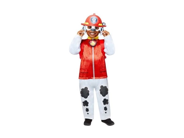 PAW PATROL MARSHALL DELUXE -MASKERADDRÄKT 110 CM