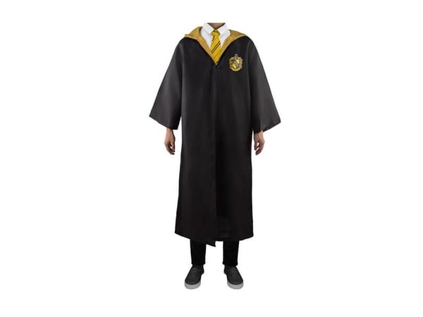 Hufflepuff kappe med slips