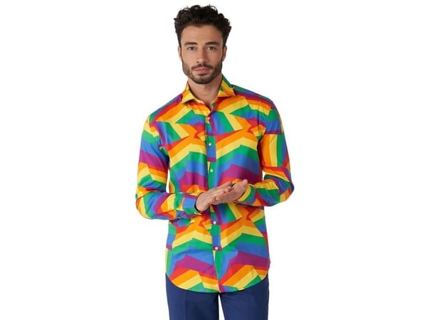 OppoSuit Zig Zag Rainbow paita