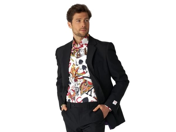 OppoSuit King of Clubs skjorte