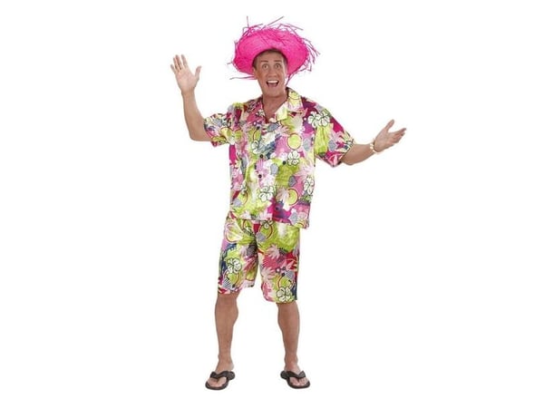 Hawaii sæt grøn og pink