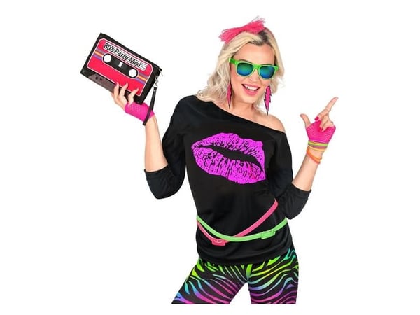 The 80s fashion blus