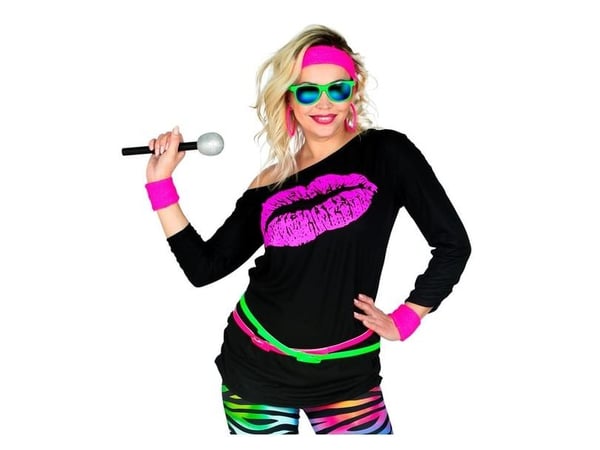 The 80s fashion blus