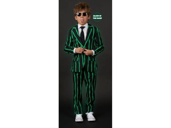 Suitmeister Pinstripe Glow in the dark