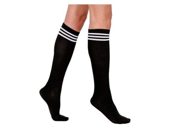 Sorte athletic strømper