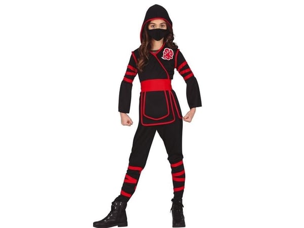 Ninja-kostym för flickor
