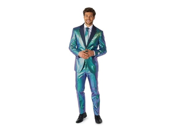 OppoSuit Fancy Fish maskeradkostym (vuxen)