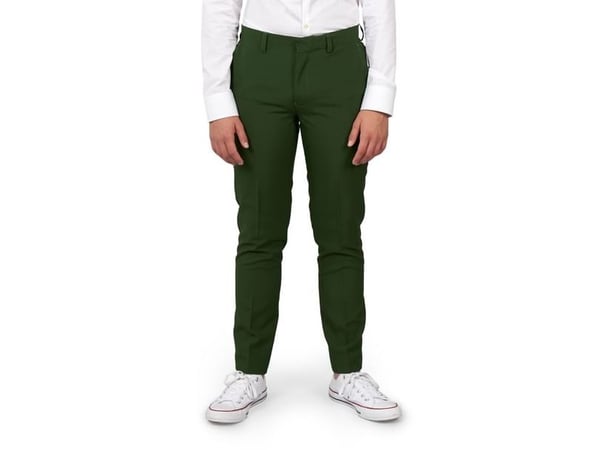 Mørkegrønt jakkesæt, teen