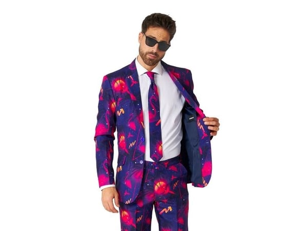 Suitmeister Retro Neon navy