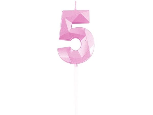 Rosa siffror 0–9