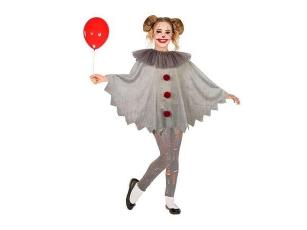 Horror Clown poncho, barn