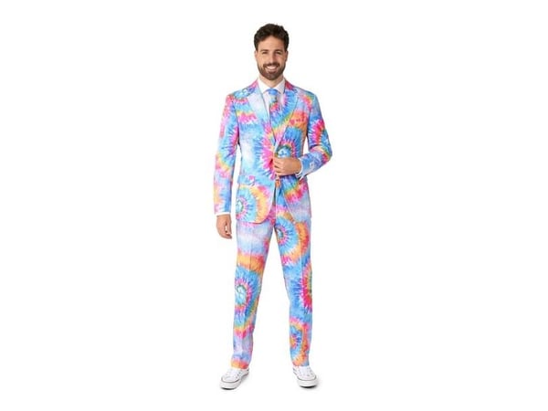OppoSuit herr kostym tie-dye (Mr Tie Dye) 26939