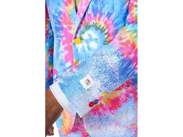 OppoSuit herrkostym Mr Tie Dye