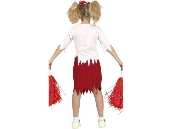 Zombie cheerleader-kostym