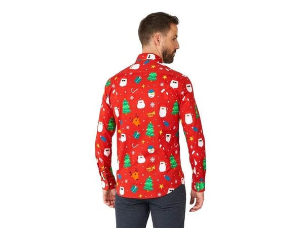 Julskjorta Festivity Red