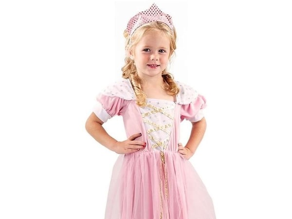 Boland 82236, Fancy kostyme, Barn, Jente, Andre, Princess, Rosa, Hvit, Gult