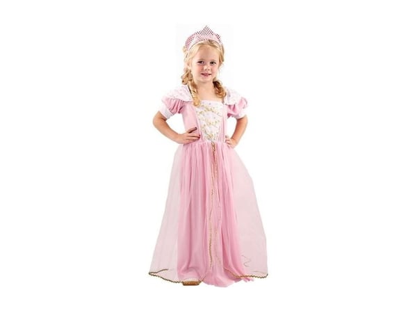 Boland 82236, Fancy kostyme, Barn, Jente, Andre, Princess, Rosa, Hvit, Gult