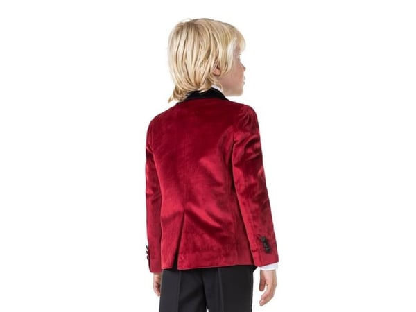 OppoSuits burgundy blazer, dreng