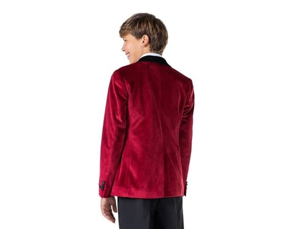 OppoSuits burgundy blazer, teen