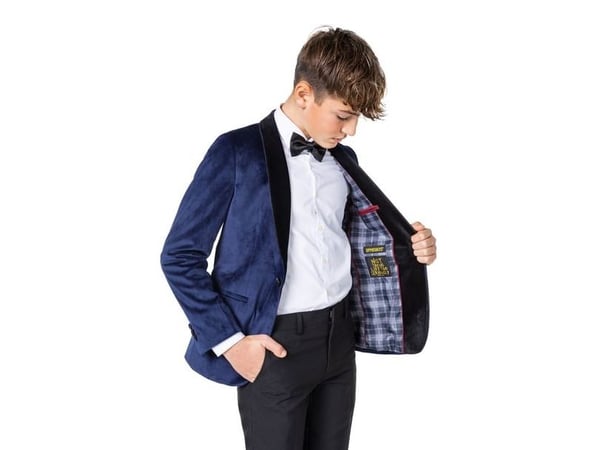 OppoSuits marineblå blazer, teen
