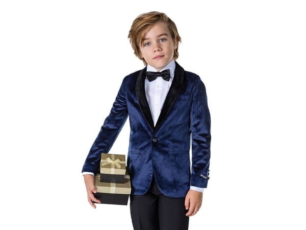 OppoSuits marinblå kavaj, pojke
