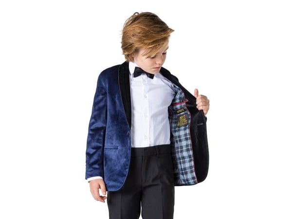 OppoSuits marinblå kavaj, pojke