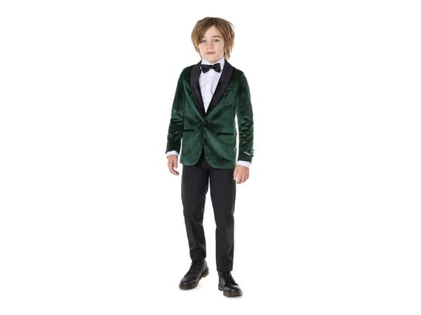 OppoSuits grön kavaj, pojke
