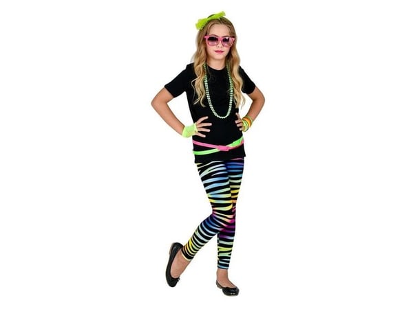 Neon djur leggings