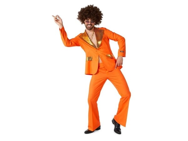 Orange Disco-dräkt