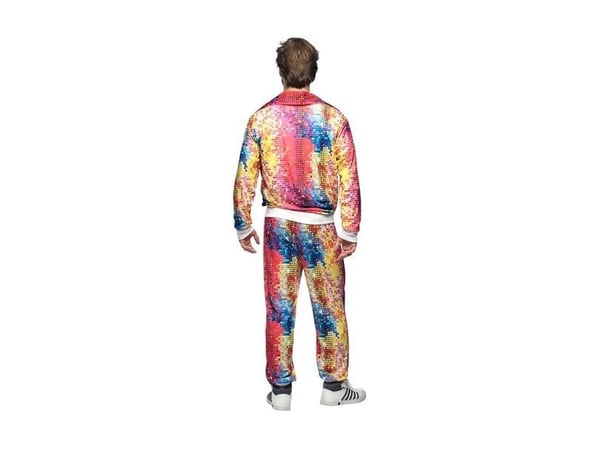 Disco joggingdräkt (kostym vuxen) 70/80-tal