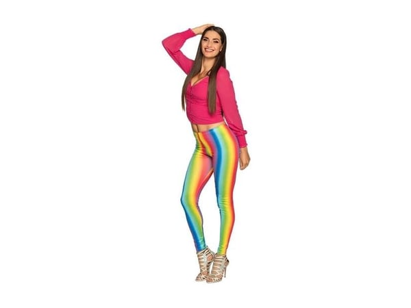Regnbue leggings