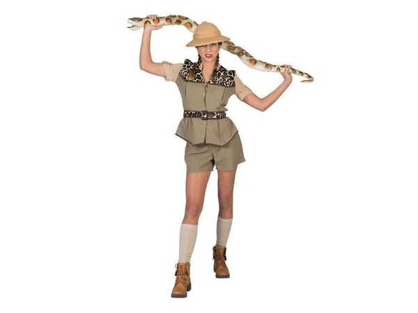Safari lady kostume