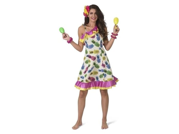 Havaijilainen mekko ananaksella