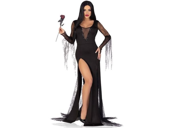 Sexy Spooky Morticia-kostymer