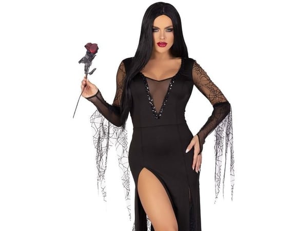 Sexy Spooky Morticia-kostymer