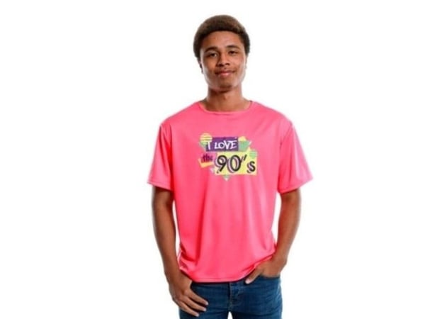 Rosa 90-tals t-shirt