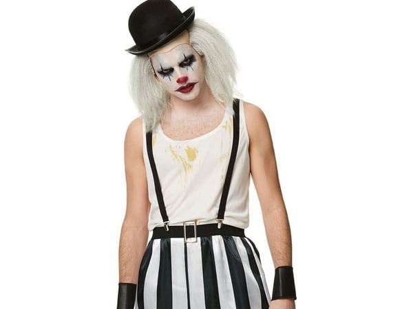 Killer Clown-maskeraddräkt