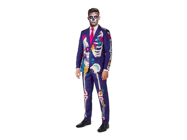 Suitmeister Sugar Skull-kostym