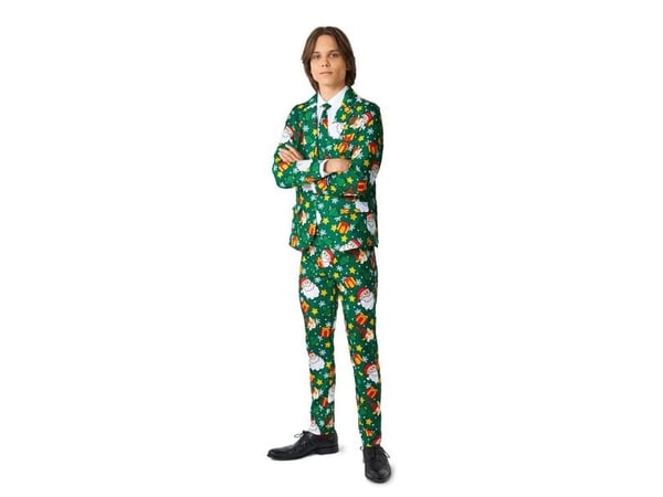 Suitmeister Santa Elves Green jakkesæt